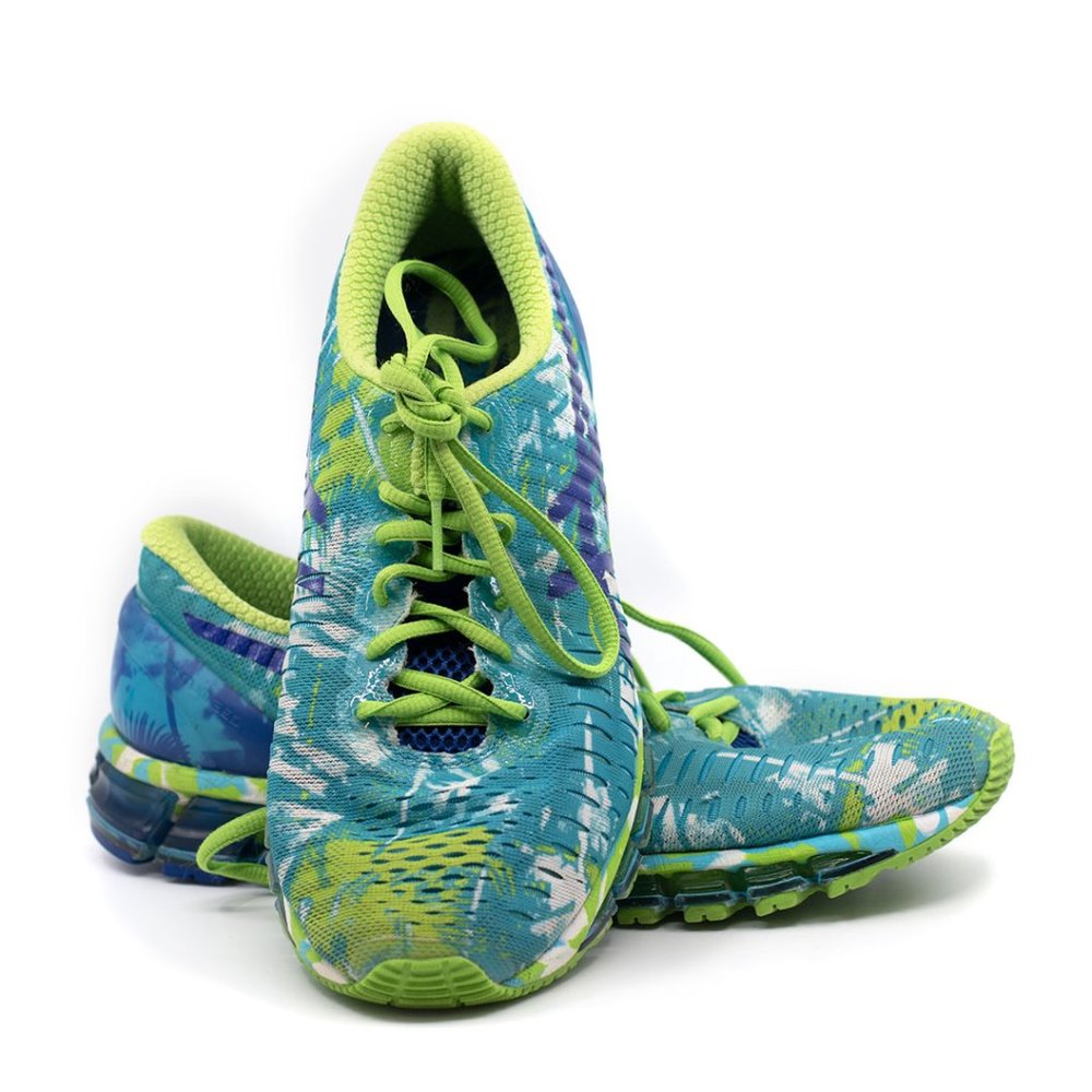 Ascis Womens Gel Quantum Running Shoes Sneakers